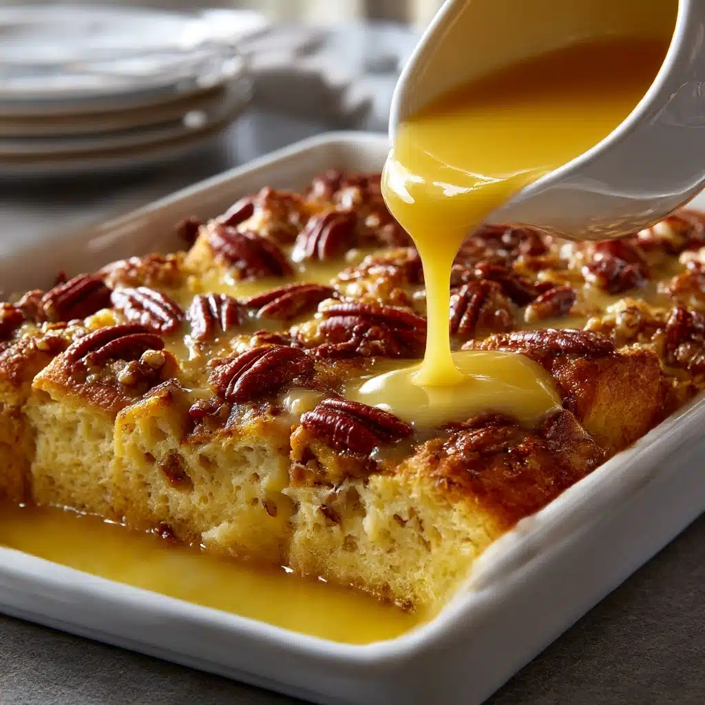 Sweet Hawaiian Roll Pudding Recipe - Recipe Image