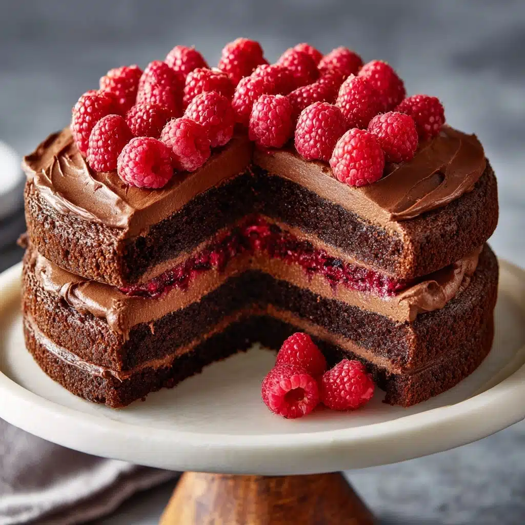 Chocolate Raspberry Cake Recipe - Recipe Image