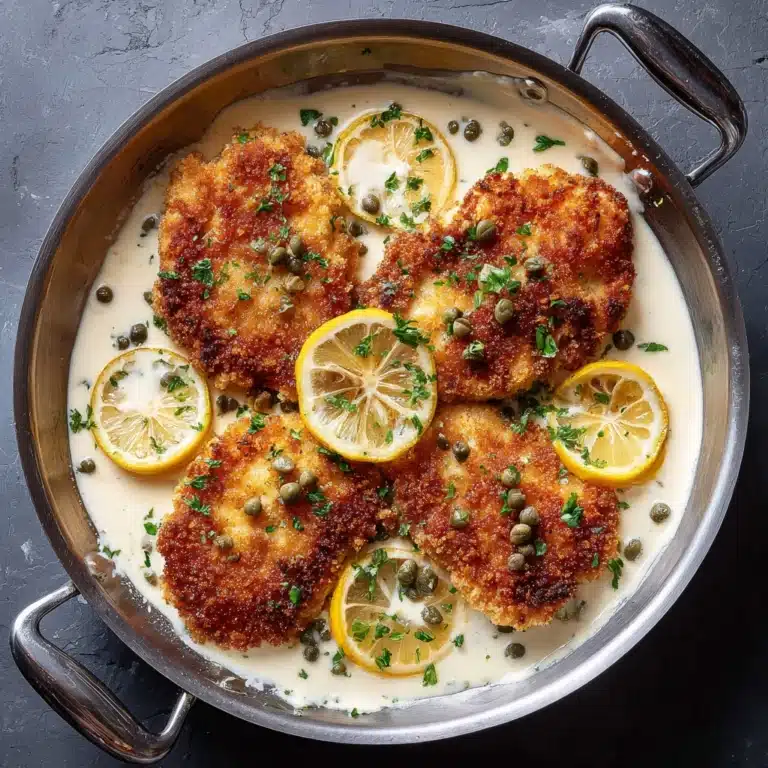 Creamy Lemon Chicken Piccata Recipe