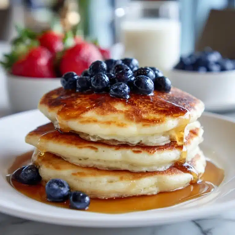 Lemon Ricotta Pancakes Recipe