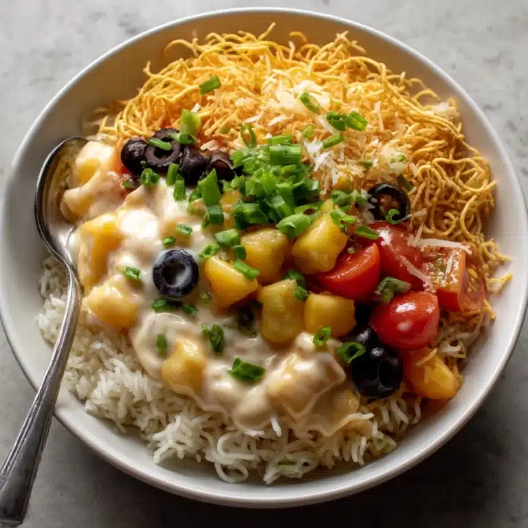 Hawaiian Haystacks Recipe