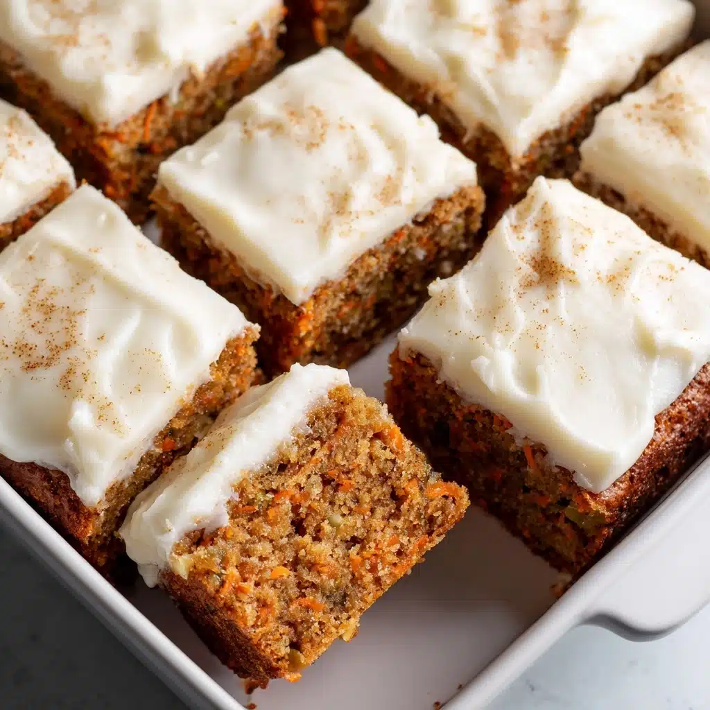 Carrot Cake Bars Recipe - Recipe Image