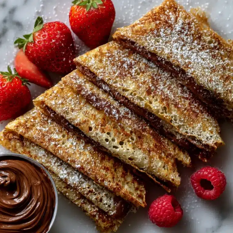 Chocolate Crepes Recipe