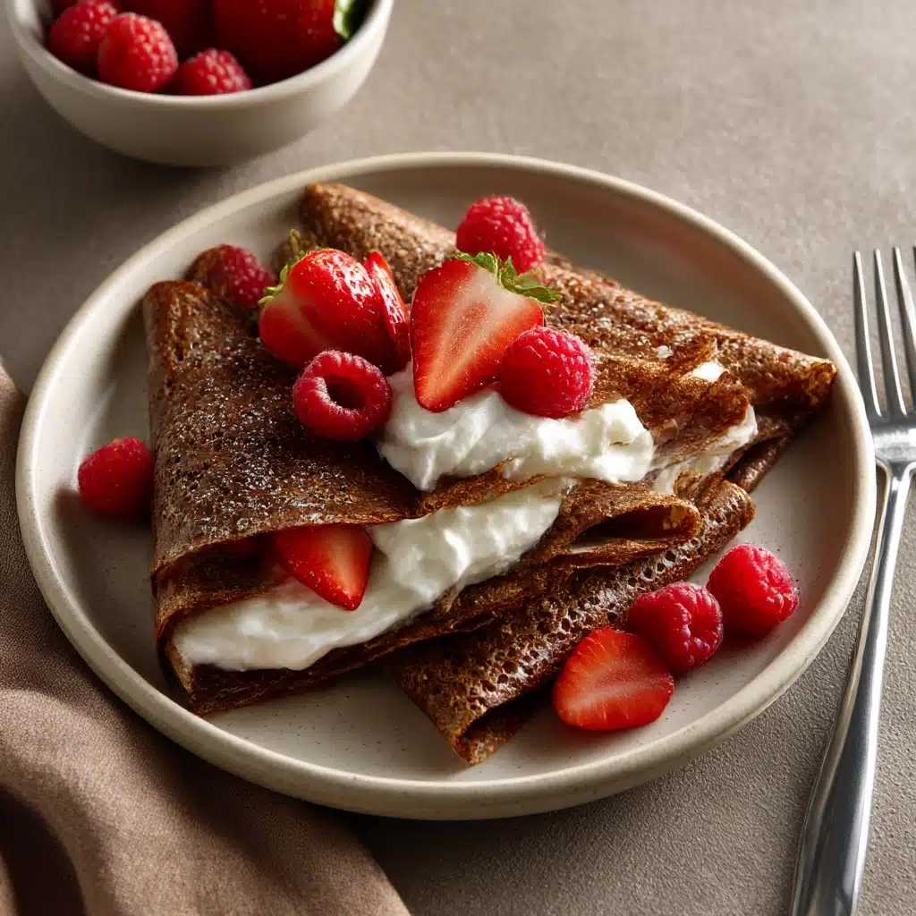 Chocolate Crepes Recipe - Recipe Image