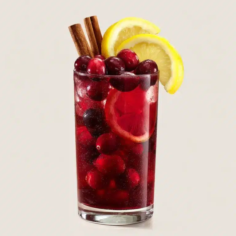 Sparkling Cranberry Orange Sangria Recipe