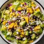 Blueberry, Corn and Avocado Chopped Salad Recipe