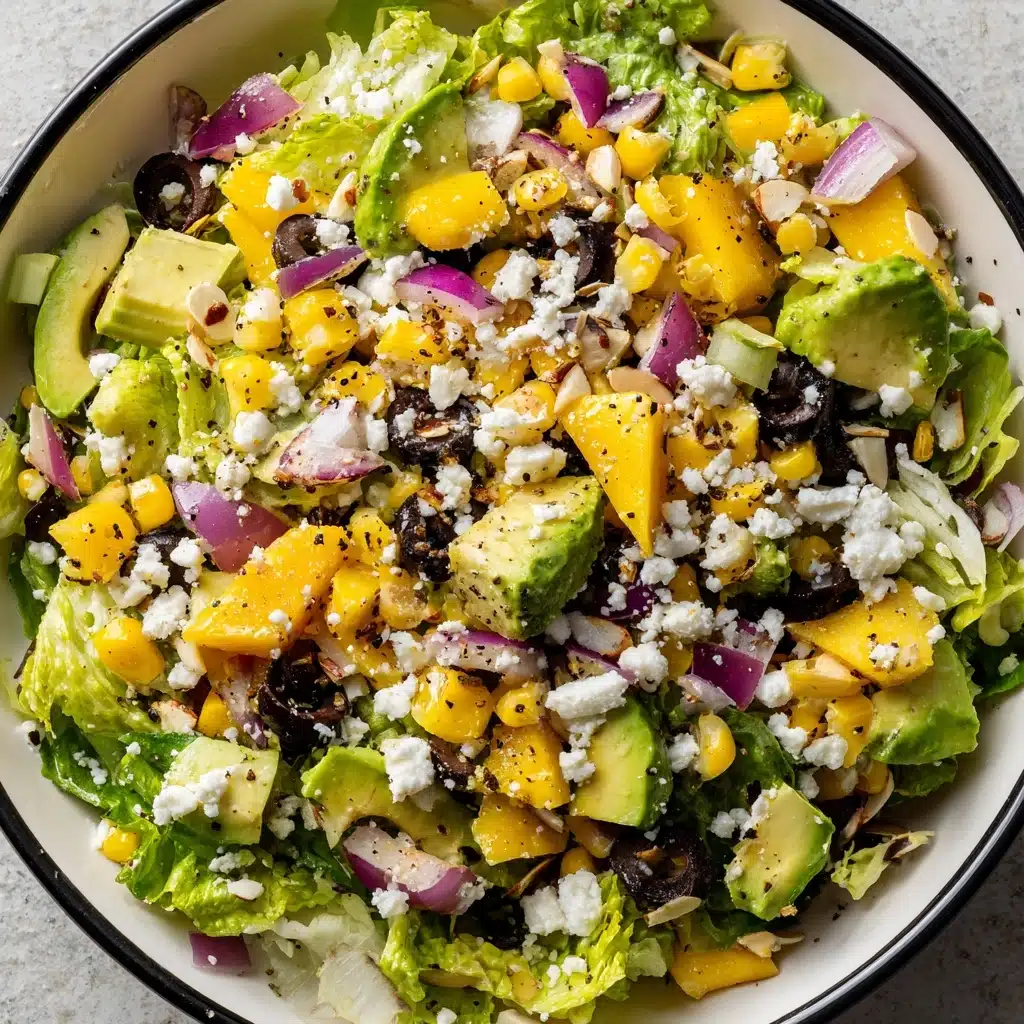 Blueberry, Corn and Avocado Chopped Salad Recipe
