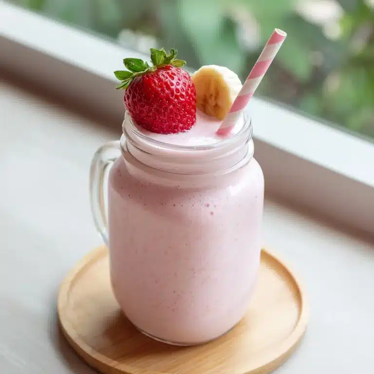 Strawberry Banana Smoothie Recipe