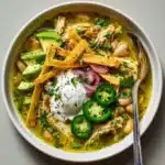 Poblano White Chicken Chili Recipe