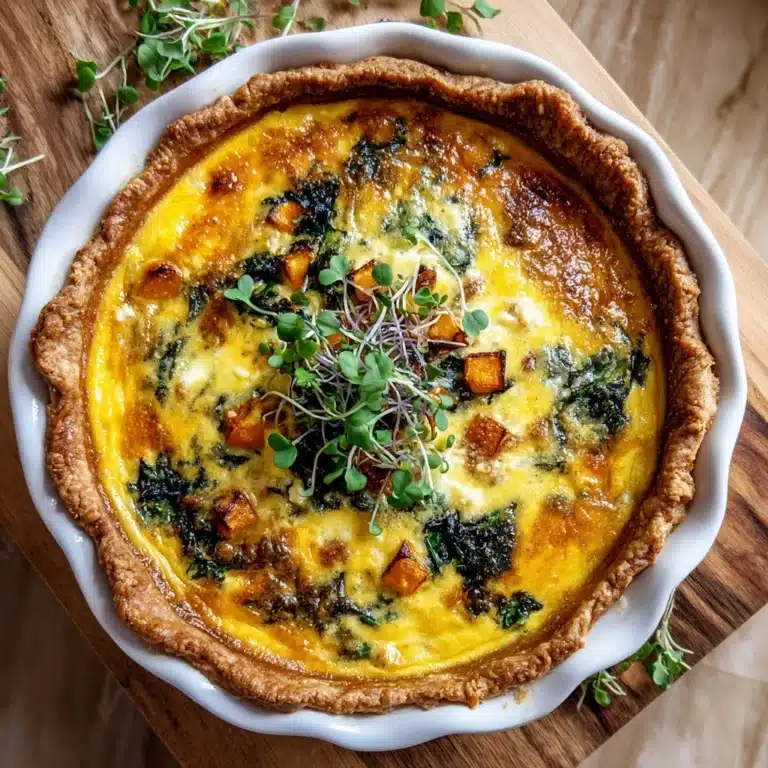 Butternut Squash Quiche Recipe