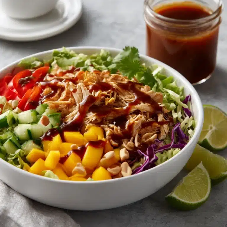 Rainbow Thai Chicken Salad Recipe