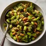 Broccoli Salad with Peanut Sauce Recipe