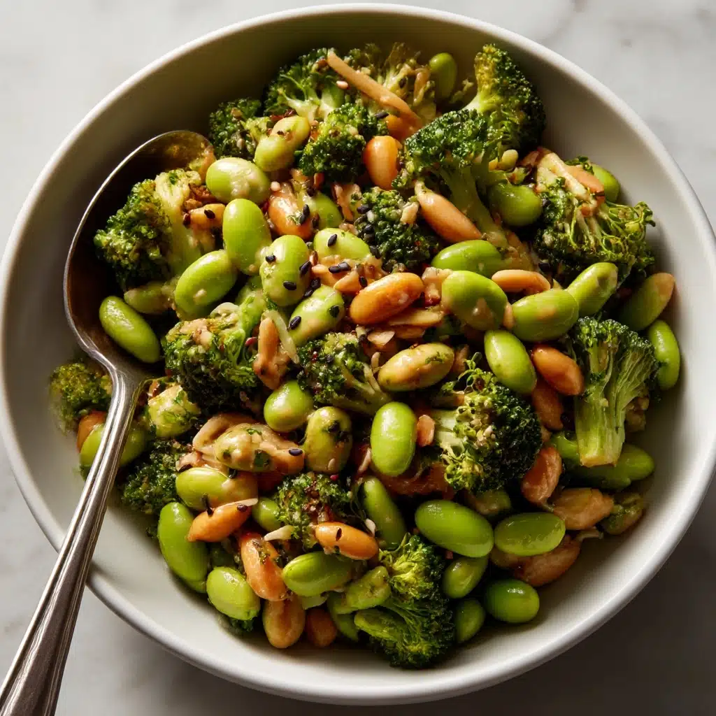 Broccoli Salad with Peanut Sauce Recipe