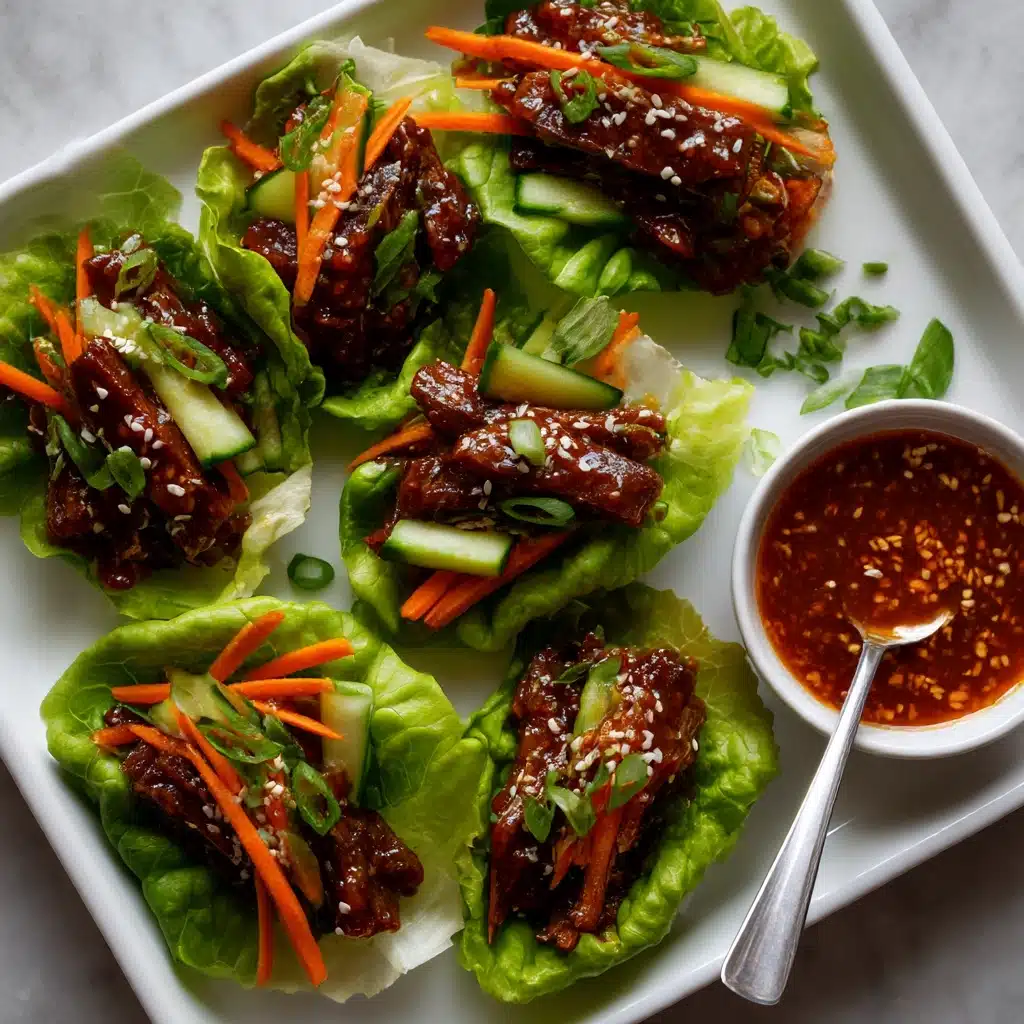Quick Gochujang Lettuce Wraps Recipe