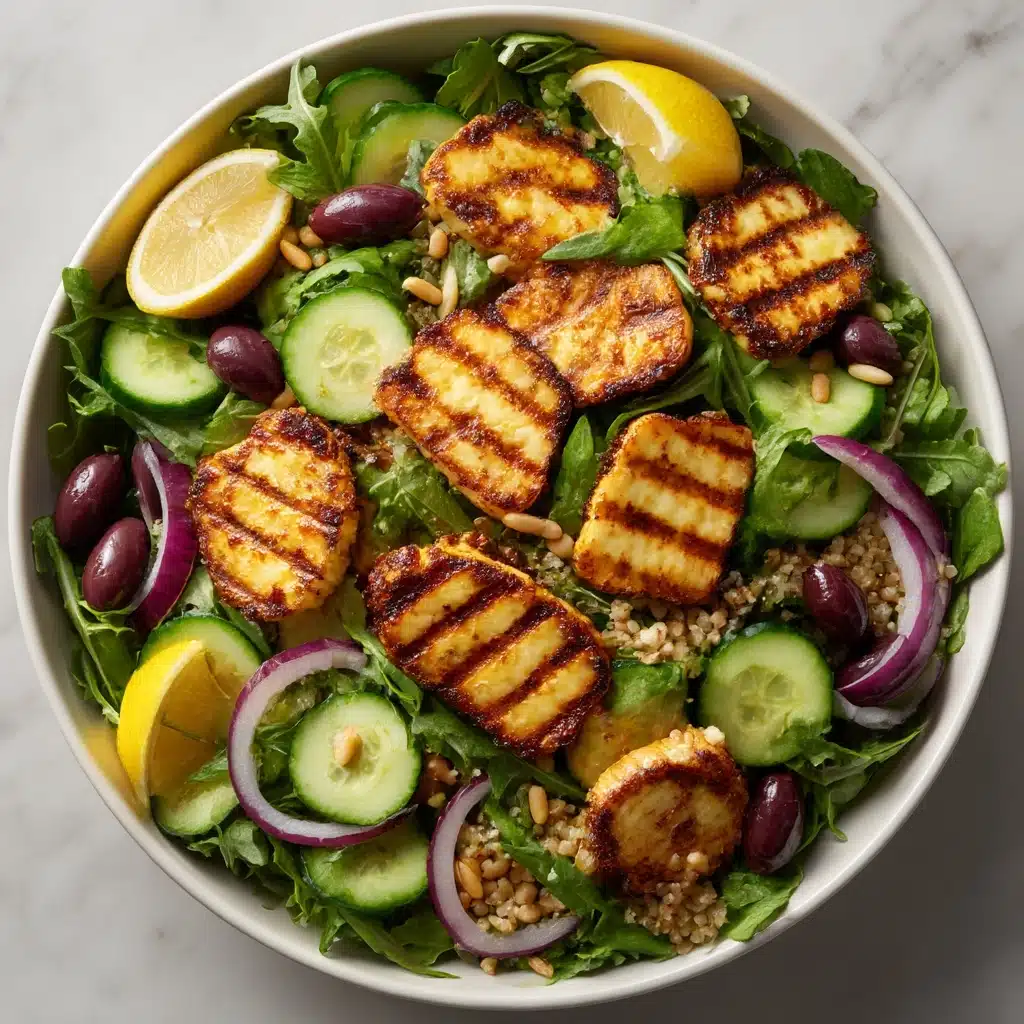 Grilled Halloumi Salad Recipe - Recipe Image