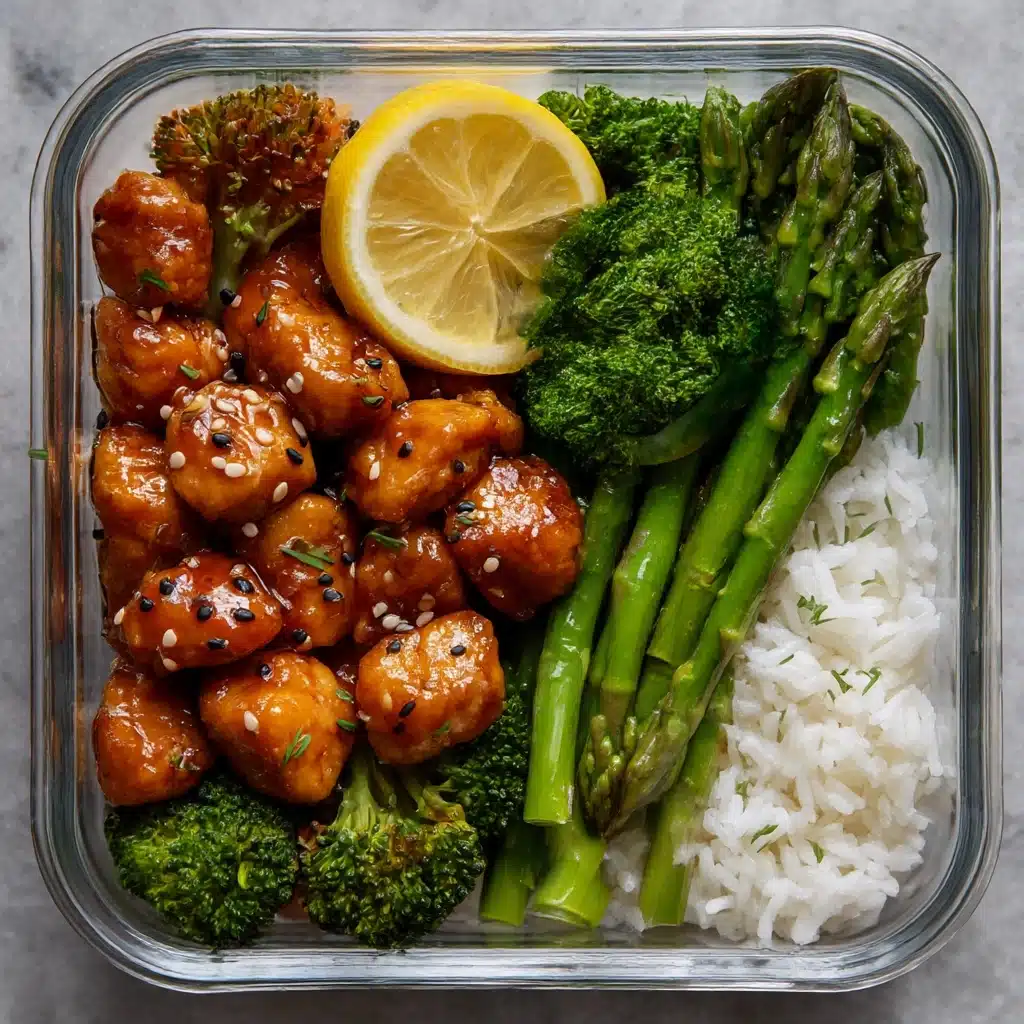 Honey Lemon Chicken Bowls Recipe
