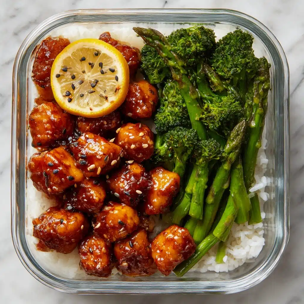 Honey Lemon Chicken Bowls Recipe - Recipe Image