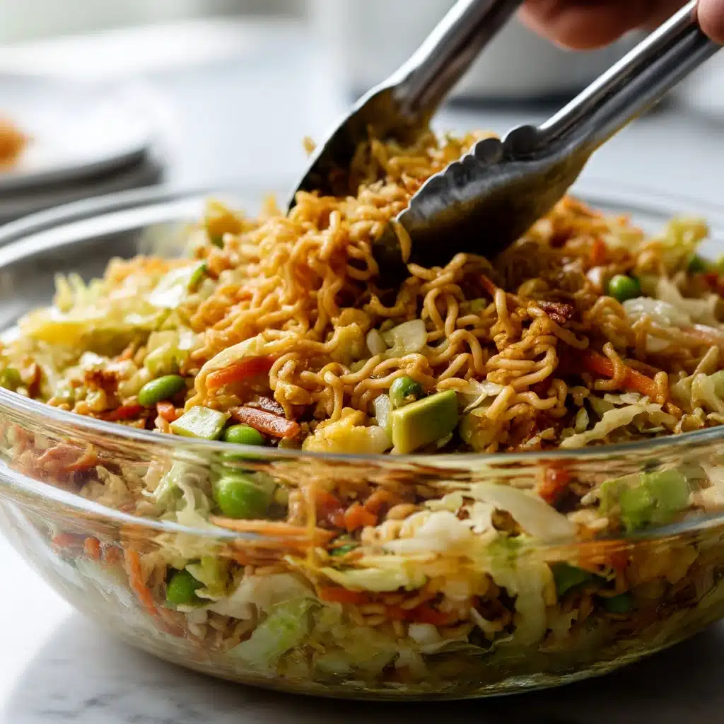 Crunchy Ramen Noodle Salad Recipe - Recipe Image