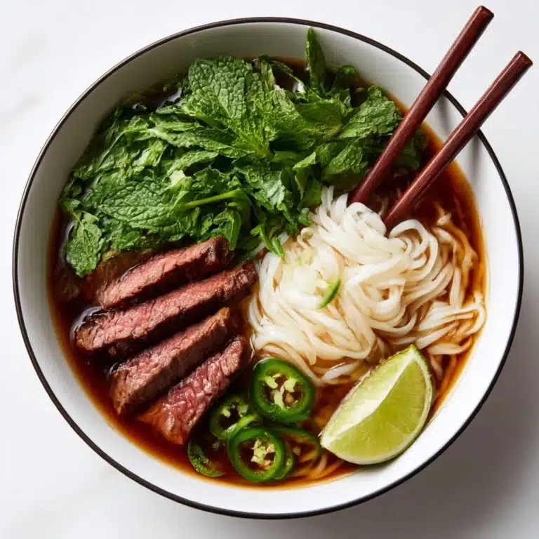 Pho (Vietnamese Noodle Soup) Recipe