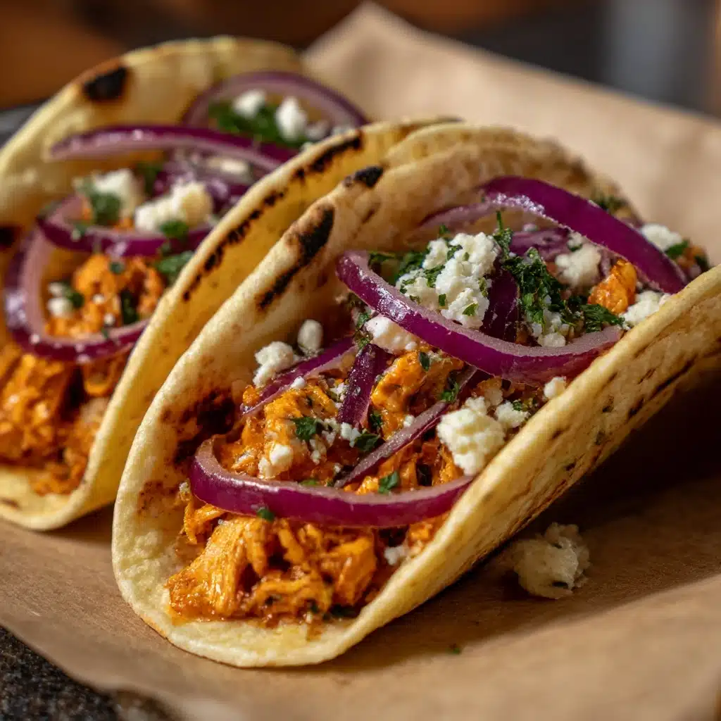 Chicken Tinga Tacos Recipe - Recipe Image