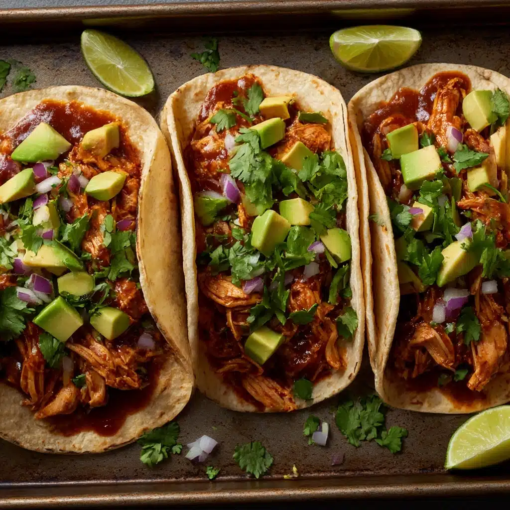 Mole Chicken Tacos Recipe