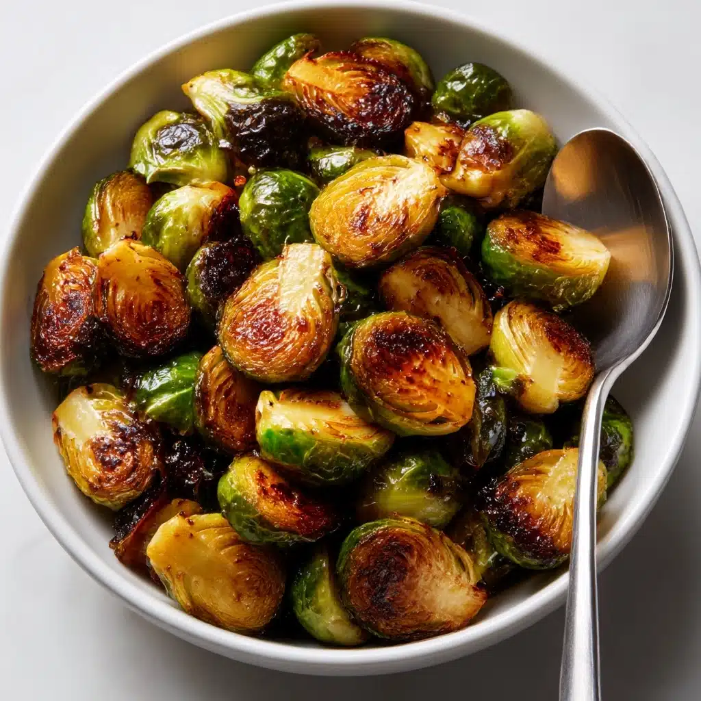 Miso Roasted Brussels Sprouts Recipe