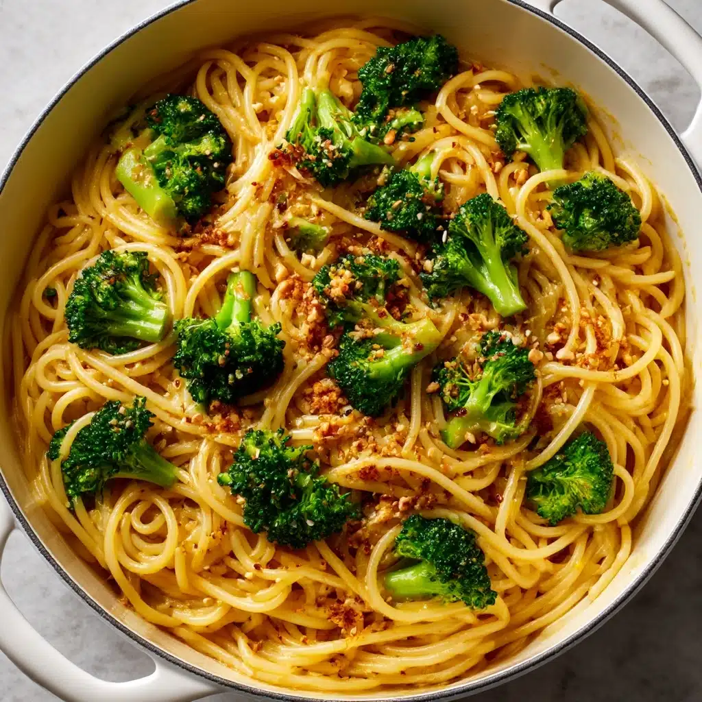 Sesame Noodles with Broccoli and Almonds Recipe - Recipe Image