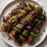 Pepper Steak Kabobs Recipe