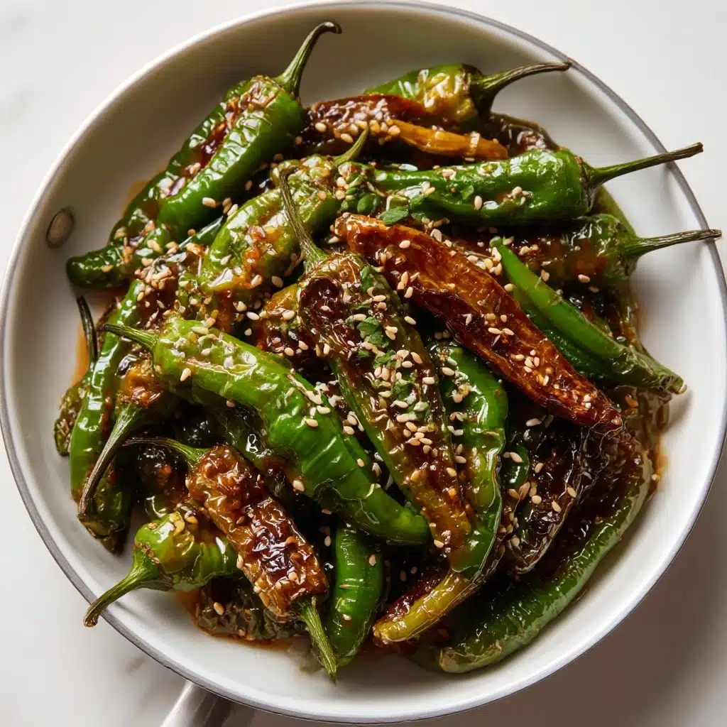 Easy Sesame Shishito Peppers Recipe - Recipe Image
