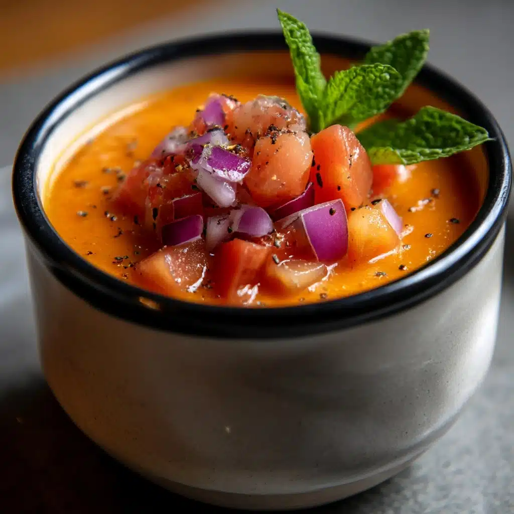 Watermelon Gazpacho Recipe - Recipe Image