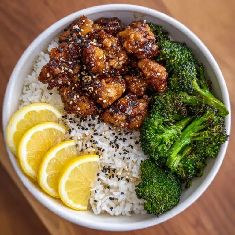 Sticky Honey Lemon Chicken Recipe