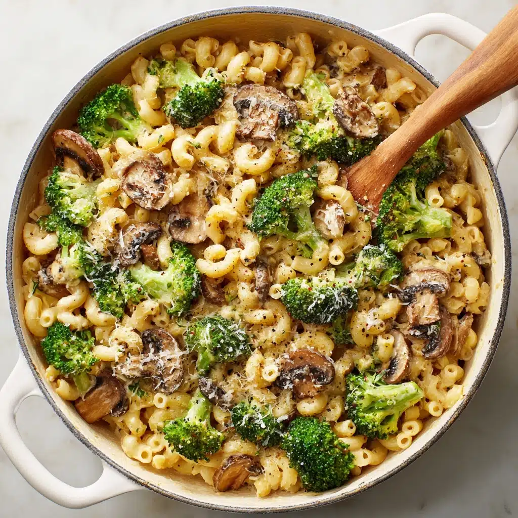 One Pot Broccoli Mac and Cheese Recipe - Recipe Image