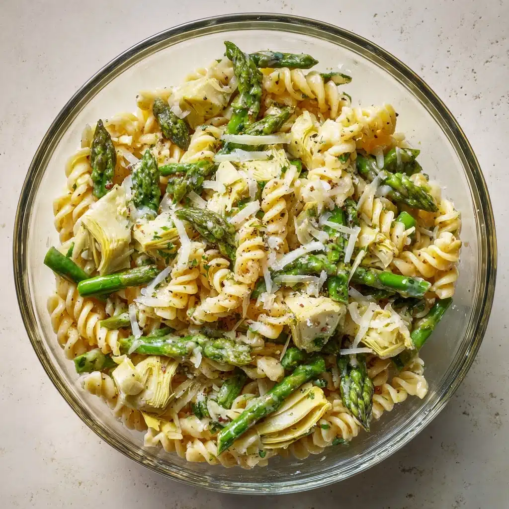 Lemony Artichoke Pasta Salad Recipe - Recipe Image