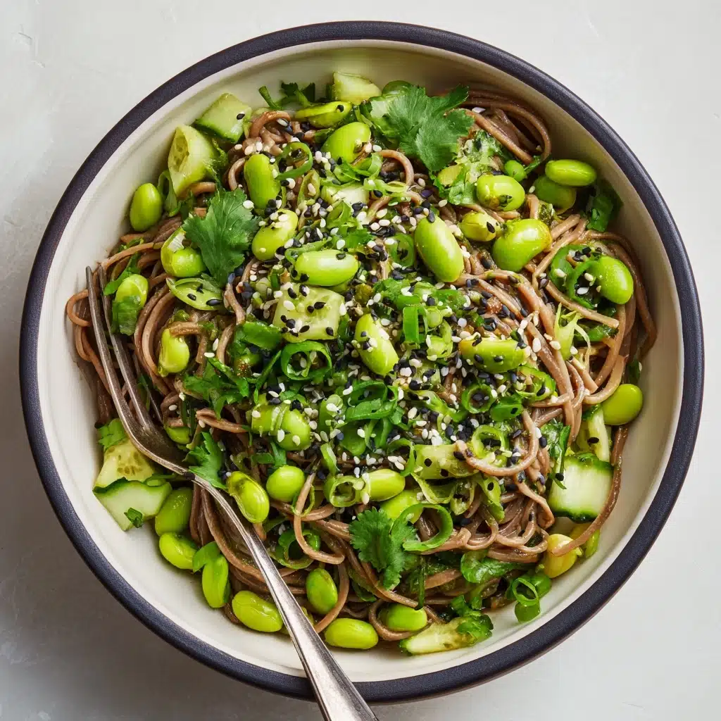 Quick Peanut Soba Noodles Recipe - Recipe Image