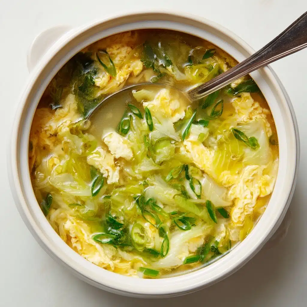 Cabbage Egg Drop Soup Recipe - Recipe Image