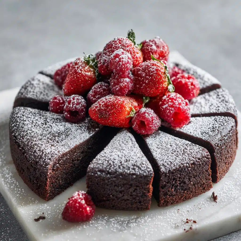 Flourless Chocolate Cake Recipe - Recipe Image