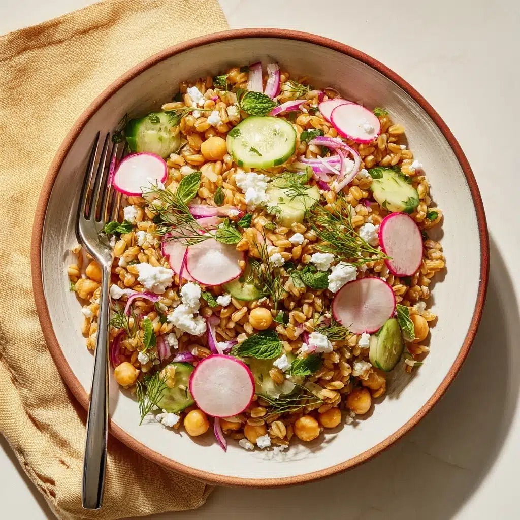 Spring Farro Salad Recipe - Recipe Image