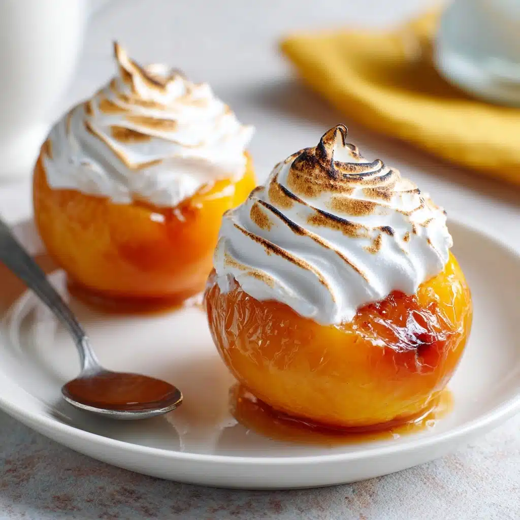 Peaches and Meringue Recipe - Recipe Image