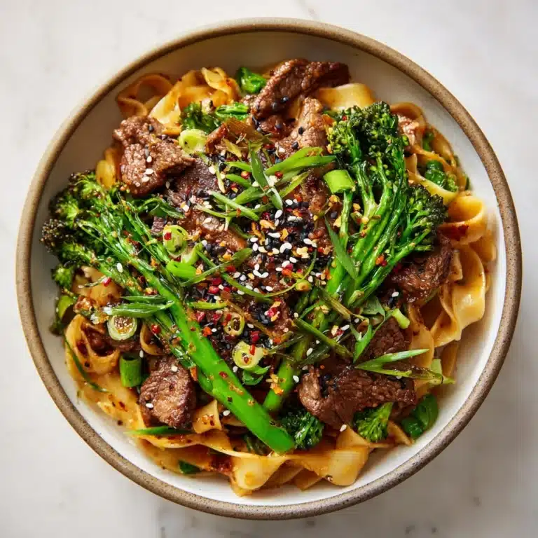 Beef and Broccoli Noodles Recipe