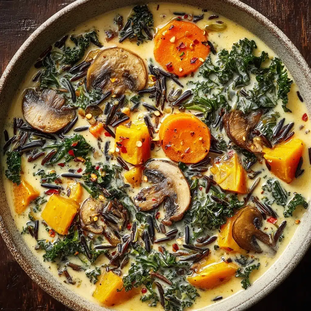 Cozy Autumn Wild Rice Soup Recipe - Recipe Image