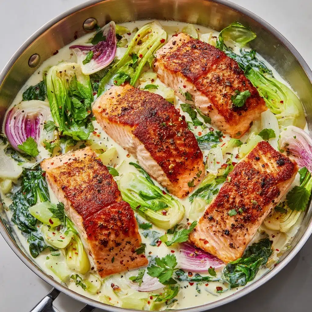 Green Curry Salmon Recipe - Recipe Image