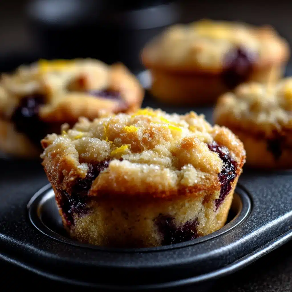 Lemon Blueberry Muffins Recipe - Recipe Image