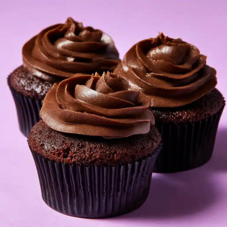Mayan Chocolate Cupcakes with Cocoa-Cinnamon Buttercream Recipe