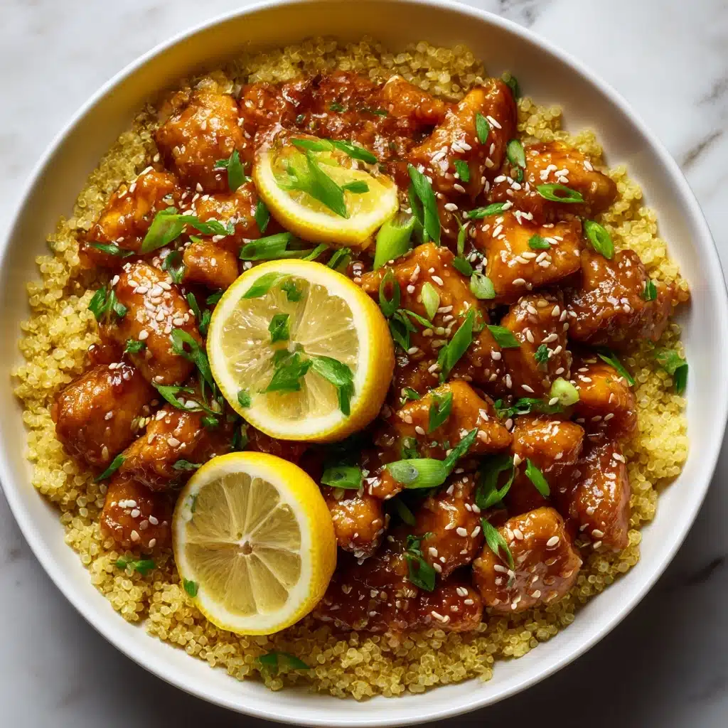 Healthier Honey Lemon Chicken Recipe