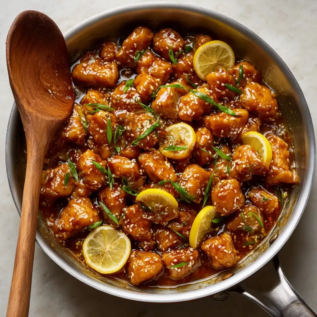 Healthier Honey Lemon Chicken Recipe - Recipe Image
