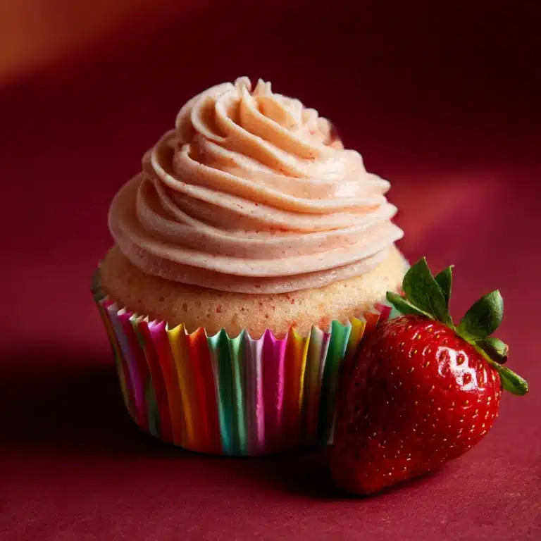 Strawberry Lemonade Cupcakes With Fresh Strawberry Buttercream Recipe