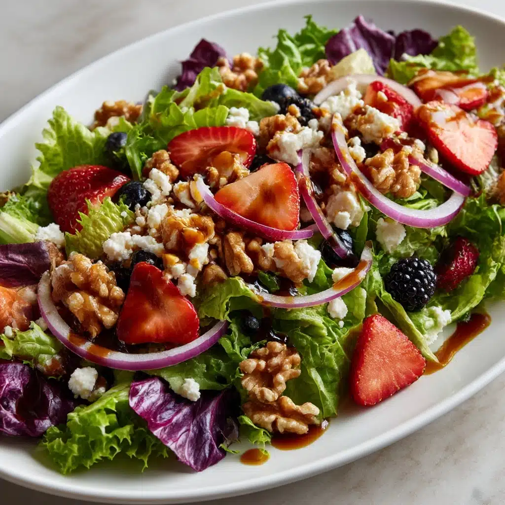 Balsamic Berry Salad Recipe - Recipe Image