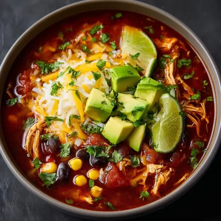 High Protein Chicken Chili Recipe