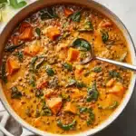 Peanut Curry Lentil Soup Recipe