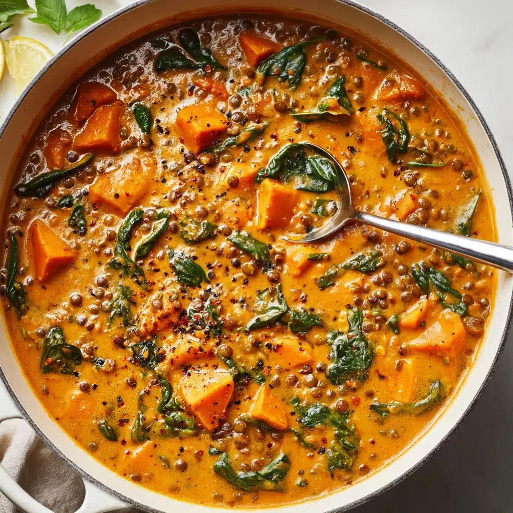 Peanut Curry Lentil Soup Recipe
